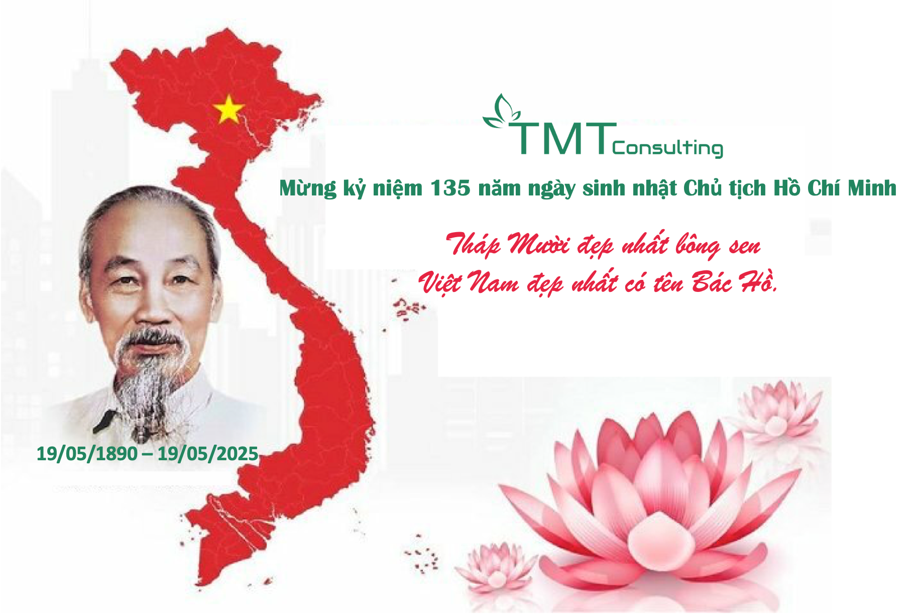 Chào mừng kỷ niệm sinh nhật lần thứ 135 của Chủ tịch Hồ Chí Minh