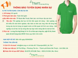 Tuyển dụng nhân sự