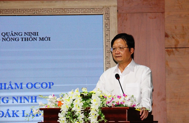 Ông Nguyễn Hoài Dương – Giám đốc Sở Nông nghiệp và Phát triển nông thôn phát biểu tại Hội nghị