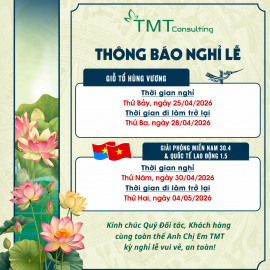 THÔNG BÁO NGHỈ LỄ