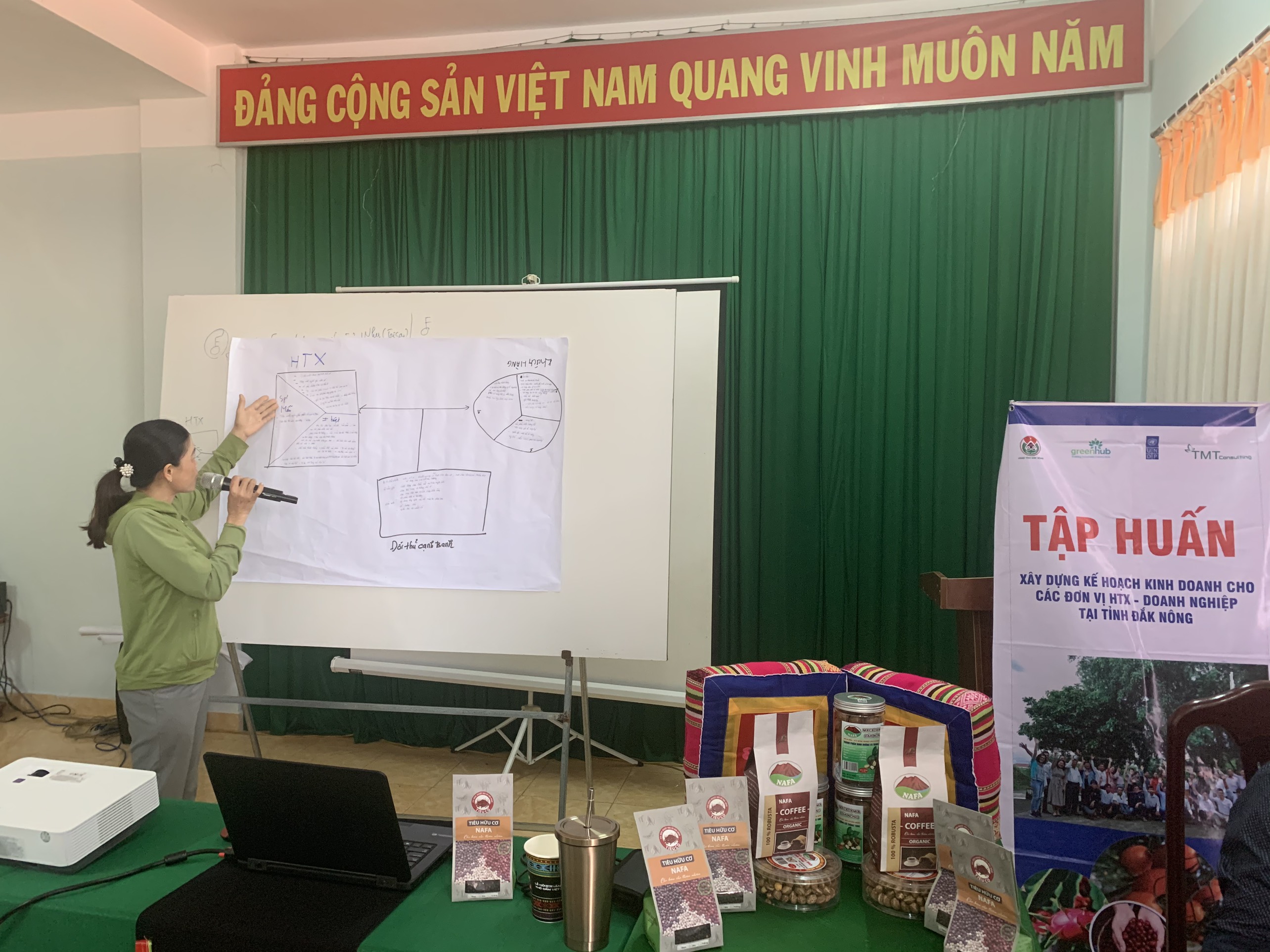 UNDP-TMT Consulting -GreenHub  đồng hành cùng các hợp tác xã vượt qua khó khăn