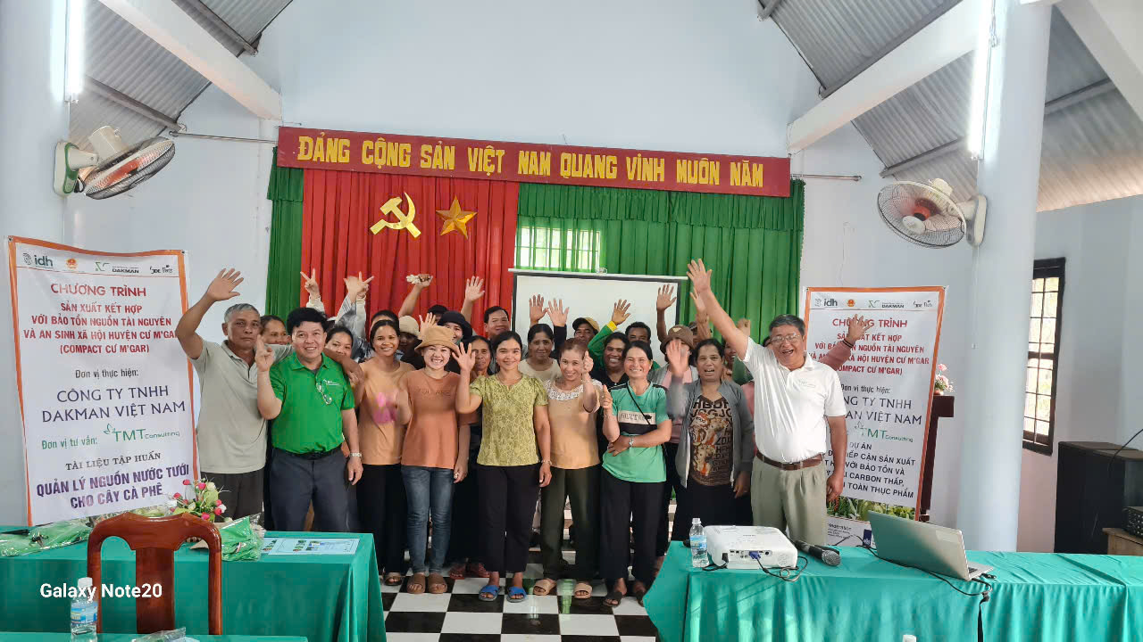Tập huấn Nông dân - Chương trình Compact Cư M'gar